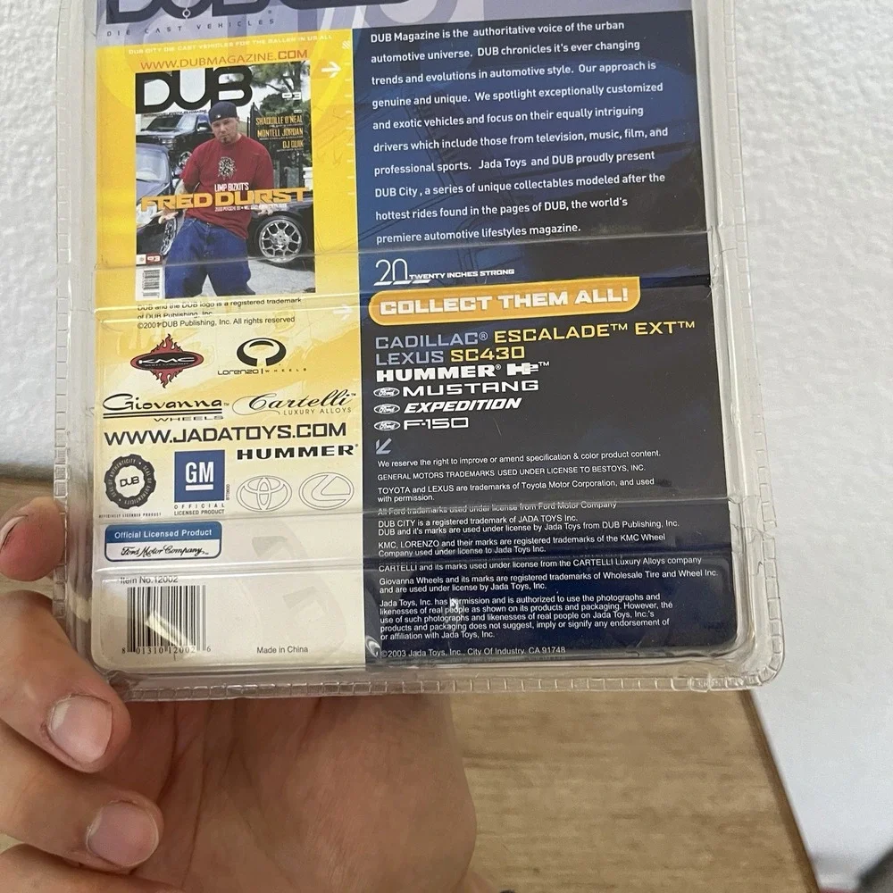 JADA TOYS DUB CITY 2004 FORD F-150 #055 NEW Sealed 1:64 Scale